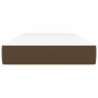 Pocket spring mattress dark brown fabric 120x190x20 cm by , Mattresses - Ref: Foro24-4007144, Price: 176,71 €, Discount: %