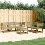 5-piece garden sofa set made of impregnated pine wood by , Garden sets - Ref: Foro24-3216999, Price: 440,25 €, Discount: %