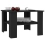 Mesa de centro madera contrachapada negro 60x60x42 cm de vidaXL, Mesas de centro - Ref: Foro24-800208, Precio: 46,74 €, Descu...