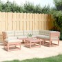 7-teiliges Gartenmöbel-Set und Kissen aus Douglasienholz von , Gartensets - Ref: Foro24-3216938, Preis: 673,93 €, Rabatt: %