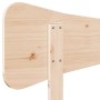 Cabecero de madera maciza de pino 140 cm de , Cabeceros y pies de cama - Ref: Foro24-844777, Precio: 40,60 €, Descuento: %