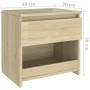 Nachttisch aus Eichenfarbenem Sperrholz 40x30x39cm von vidaXL, Nachttische - Ref: Foro24-803449, Preis: 35,20 €, Rabatt: %