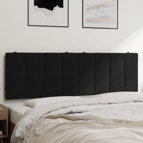 Black velvet padded headboard 160 cm by , Headboards and footboards - Ref: Foro24-374677, Price: 108,99 €, Discount: %