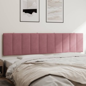 Pink velvet padded headboard 200 cm by , Headboards and footboards - Ref: Foro24-374694, Price: 123,99 €, Discount: %