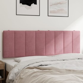 Pink velvet padded headboard 160 cm by , Headboards and footboards - Ref: Foro24-374680, Price: 103,99 €, Discount: %