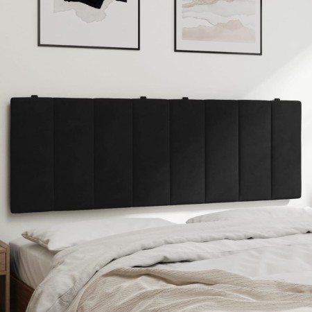 Black velvet padded headboard 120 cm by , Headboards and footboards - Ref: Foro24-374663, Price: 46,74 €, Discount: %