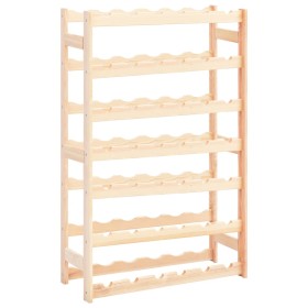 Pine wood wine rack for 42 bottles by vidaXL, Wine racks - Ref: Foro24-286195, Price: 38,43 €, Discount: %