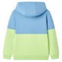 Sudadera infantil con capucha azul y amarillo suave 116 de , Camisetas para niños - Ref: Foro24-12596, Precio: 13,69 €, Descu...