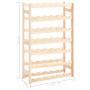 Pine wood wine rack for 42 bottles by vidaXL, Wine racks - Ref: Foro24-286195, Price: 39,17 €, Discount: %