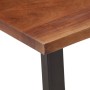 Mesa de centro madera maciza de acacia marrón miel 110x55x40 cm de , Mesas de centro - Ref: Foro24-374950, Precio: 141,97 €, ...