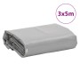 Lona gris 3x5 m 650 g/m² de , Lonas impermeables - Ref: Foro24-156110, Precio: 83,49 €, Descuento: %