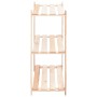 3-tier solid pine wood storage shelf 150 kg by vidaXL, Industrial shelving - Ref: Foro24-286200, Price: 49,50 €, Discount: %