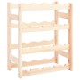 Pine wood wine rack for 16 bottles by vidaXL, Wine racks - Ref: Foro24-286192, Price: 23,99 €, Discount: %