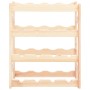 Pine wood wine rack for 16 bottles by vidaXL, Wine racks - Ref: Foro24-286192, Price: 23,99 €, Discount: %