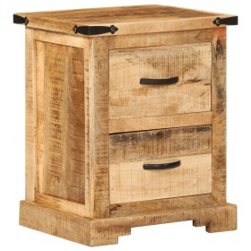 Solid mango wood bedside table 40x35x50 cm by , Nightstands - Ref: Foro24-372718, Price: 102,64 €, Discount: %