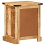 Mesita de noche madera maciza de mango 40x35x50 cm de , Mesitas de noche - Ref: Foro24-372718, Precio: 102,64 €, Descuento: %