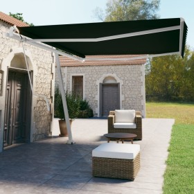 Anthracite gray automatic standing awning 450x350 cm by , Awnings - Ref: Foro24-3069649, Price: 652,99 €, Discount: %