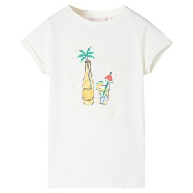 Camiseta infantil color crudo 92 de , Camisetas para niños - Ref: Foro24-11489, Precio: 8,99 €, Descuento: %