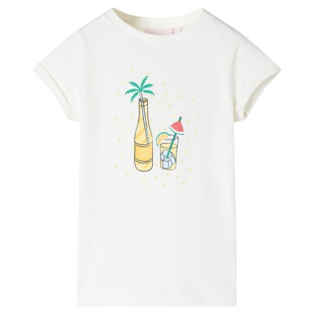 Ecru children's t-shirt 92 by , Kids T-shirts - Ref: Foro24-11489, Price: 8,99 €, Discount: %