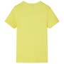 Camiseta de manga corta infantil amarillo 104 de , Camisetas para niños - Ref: Foro24-11615, Precio: 7,88 €, Descuento: %