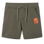 Pantalones cortos infantiles con cordón caqui oscuro 92 de , Pantalones de niños - Ref: Foro24-12199, Precio: 10,68 €, Descue...