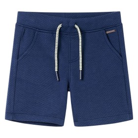 Pantalones cortos infantiles con cordón azul oscuro 104 de , Pantalones de niños - Ref: Foro24-12190, Precio: 9,99 €, Descuen...