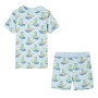 Pijama infantil de manga corta azul claro 116 de , Pantalones de niños - Ref: Foro24-11861, Precio: 12,99 €, Descuento: %