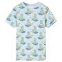 Children's short-sleeved light blue pajamas 116 by , kids pants - Ref: Foro24-11861, Price: 12,99 €, Discount: %