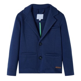 Chaqueta de traje infantil azul oscuro 140 de , Camisetas para niños - Ref: Foro24-12138, Precio: 19,99 €, Descuento: %