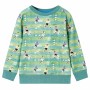 Kinder-Sweatshirt Hellgrün Melange 104 von , Kinder-T-Shirts - Ref: Foro24-12460, Preis: 12,09 €, Rabatt: %