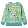 Children's sweatshirt light green melange 104 by , Kids T-shirts - Ref: Foro24-12460, Price: 12,09 €, Discount: %