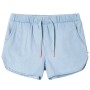 Light blue soft denim children's shorts 116 by , kids pants - Ref: Foro24-10886, Price: 10,99 €, Discount: %