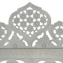 Hand-carved 4-panel room divider made of gray mango wood, measuring 160x165 cm. by vidaXL, Room dividers - Ref: Foro24-285322...