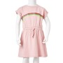 Light pink children's dress size 116 with a drawstring. by , Children's dresses - Ref: Foro24-10611, Price: 10,91 €, Discount: %