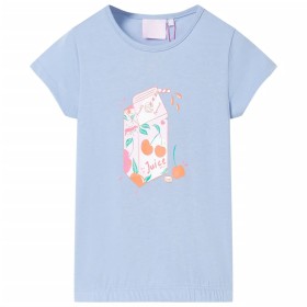 Camiseta infantil azul 116 de , Camisetas para niños - Ref: Foro24-11456, Precio: 7,99 €, Descuento: %