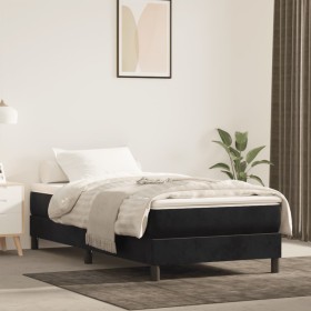 Black velvet pocket spring mattress 120x190x20 cm by , Mattresses - Ref: Foro24-4007156, Price: 184,69 €, Discount: %