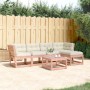 Douglas 5-piece garden sofa set with solid wood cushions by , Garden sets - Ref: Foro24-3217008, Price: 480,04 €, Discount: %