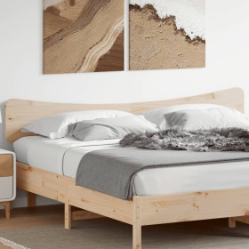 Solid pine wood headboard 180 cm by , Headboards and footboards - Ref: Foro24-844765, Price: 51,97 €, Discount: %