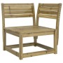 3-teilige Gartensofagarnitur imprägniertes Kiefernholz von , Gartensets - Ref: Foro24-3216989, Preis: 238,37 €, Rabatt: %