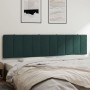 Cabecero de cama acolchado terciopelo verde oscuro 200 cm de , Cabeceros y pies de cama - Ref: Foro24-374692, Precio: 65,01 €...