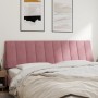 Pink velvet padded bed headboard 180 cm by , Headboards and footboards - Ref: Foro24-374686, Price: 60,09 €, Discount: %