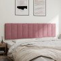 Pink velvet padded bed headboard 180 cm by , Headboards and footboards - Ref: Foro24-374686, Price: 60,09 €, Discount: %