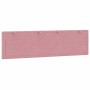 Pink velvet padded bed headboard 180 cm by , Headboards and footboards - Ref: Foro24-374686, Price: 60,09 €, Discount: %