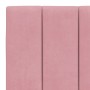 Pink velvet padded bed headboard 180 cm by , Headboards and footboards - Ref: Foro24-374686, Price: 60,09 €, Discount: %