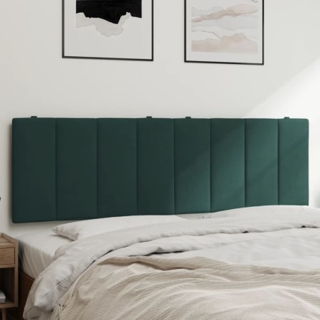 Dark green velvet padded bed headboard 160 cm by , Headboards and footboards - Ref: Foro24-374678, Price: 108,99 €, Discount: %