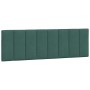 Dark green velvet padded bed headboard 160 cm by , Headboards and footboards - Ref: Foro24-374678, Price: 108,99 €, Discount: %