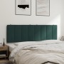 Dark green velvet padded bed headboard 160 cm by , Headboards and footboards - Ref: Foro24-374678, Price: 108,99 €, Discount: %