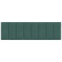 Dark green velvet padded bed headboard 160 cm by , Headboards and footboards - Ref: Foro24-374678, Price: 108,99 €, Discount: %