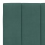 Dark green velvet padded bed headboard 160 cm by , Headboards and footboards - Ref: Foro24-374678, Price: 108,99 €, Discount: %