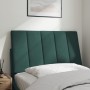 Dark green velvet padded bed headboard 80 cm by , Headboards and footboards - Ref: Foro24-374646, Price: 34,84 €, Discount: %